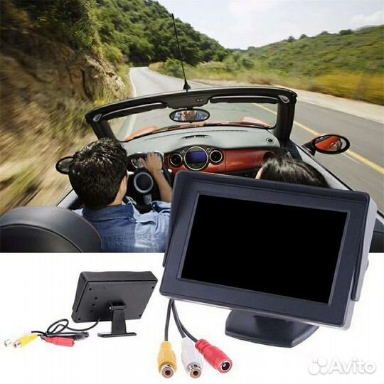 Монитор 4,3 дюйма для автомобиля