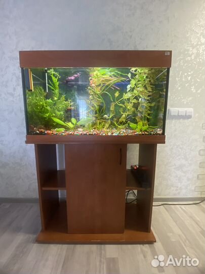 Аквариум с тумбой 130л