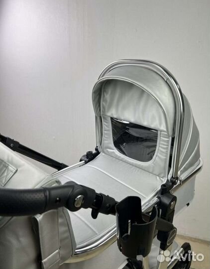 Новая коляска 2в1 Luxmom 608 Экокожа