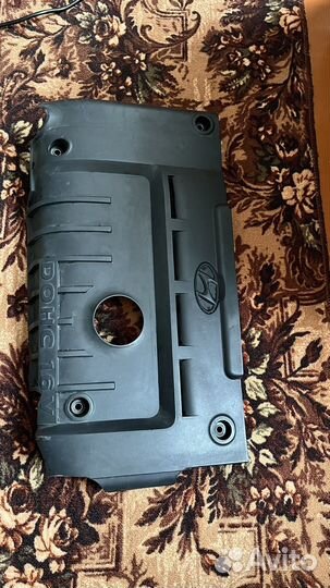 Декоративная крышка двигателя hyundai elantra xd