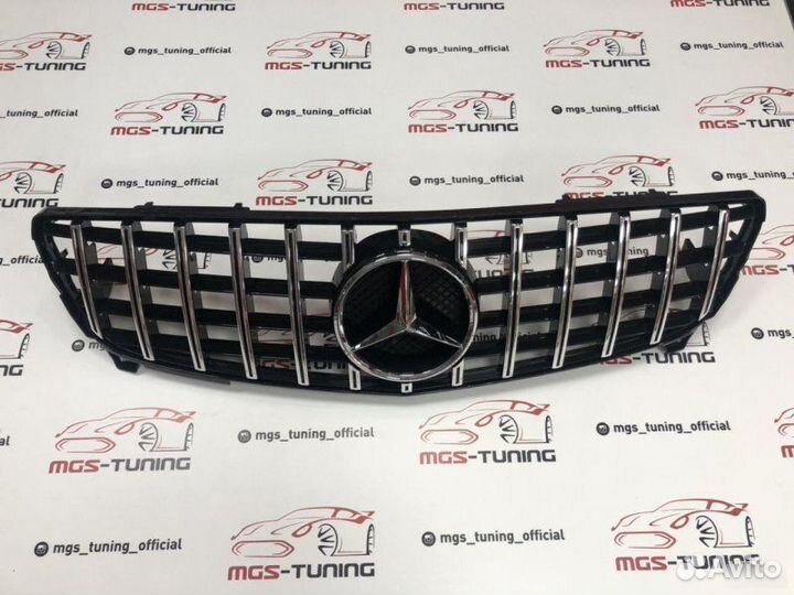 Решетка Mercedes A-class w176 Panamericana хром