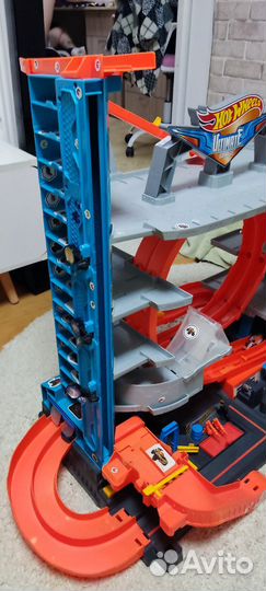 Трек парковка hot wheels