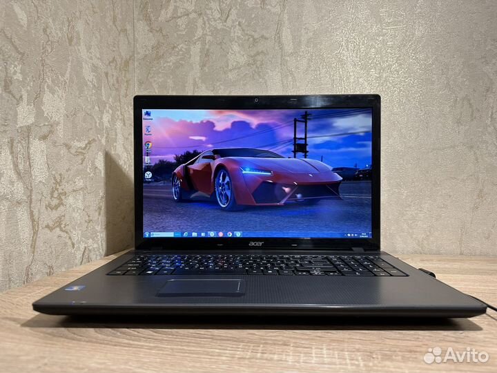 Мощный игровой ноутбук Acer 500GB/2видеокарты/HDD