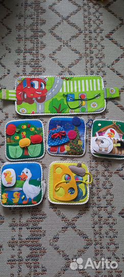 Мягкая книга для малыша