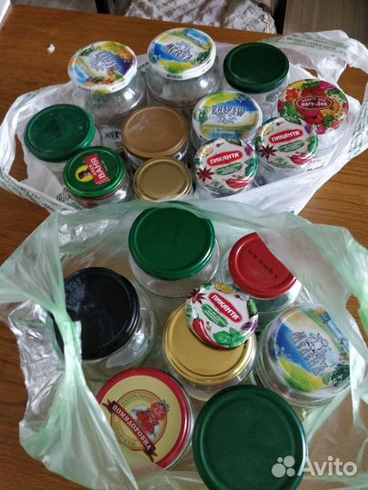 Банки стеклянные с крышками