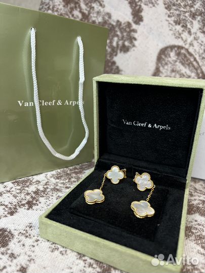 Серьги Van Cleef