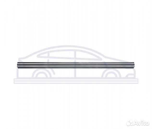 Кузовные пороги Ford Fiesta MK5