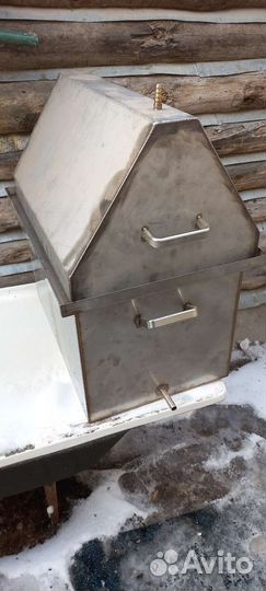 Коптильня холодного и горячего копчения