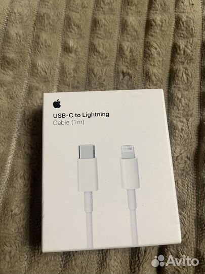 Кабель apple lightning usb c 2м