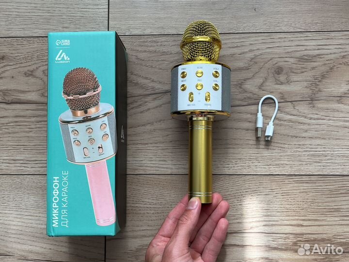 Караоке микрофон bluetooth