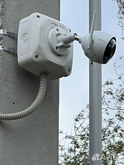 Установка камер видеонаблюдения