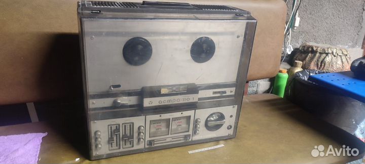 Магнитофон Астра-110-1 на запчасти, или на ремонт