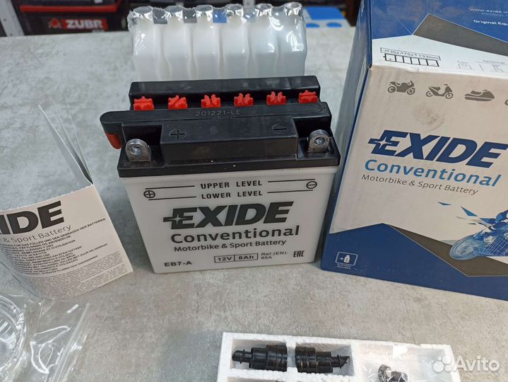Аккумуляторы exide 8Ah