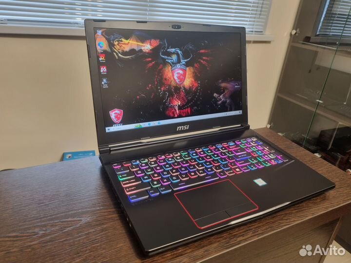 MSI GE63VR 7RF Raider (GTX 1070 8гб)