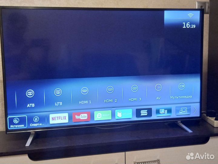Телевизор 50 дюймов smart