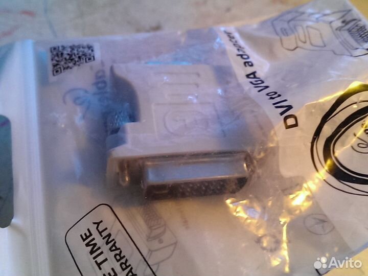 Адаптер - переходник двусторонний DVI to VGA male