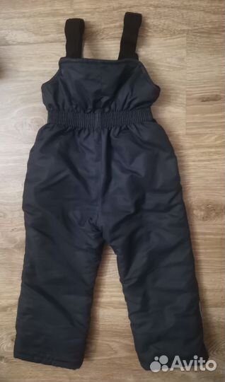 Зимние брюки на мальчика 98