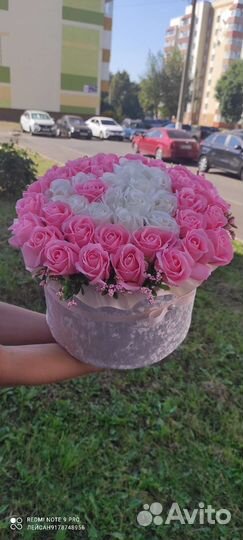 Розы мыльные