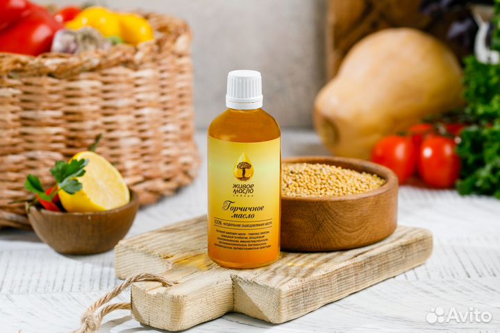 Масло сыродавленное горчичное