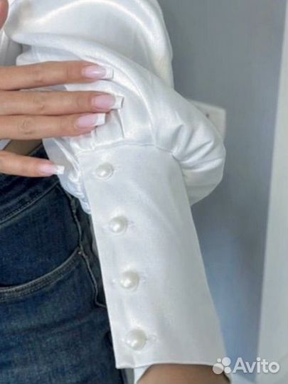 Топ корсет блузка с рукавами