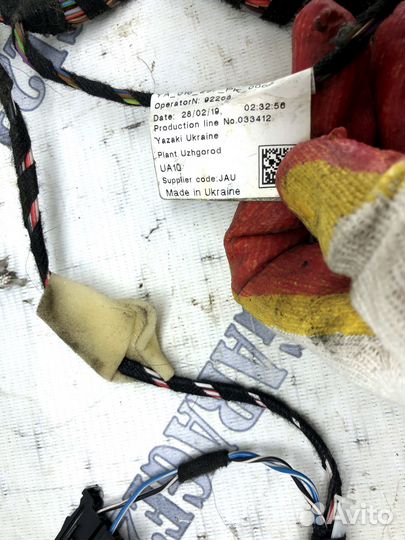 Проводка задней правой двери Volkswagen Polo 5