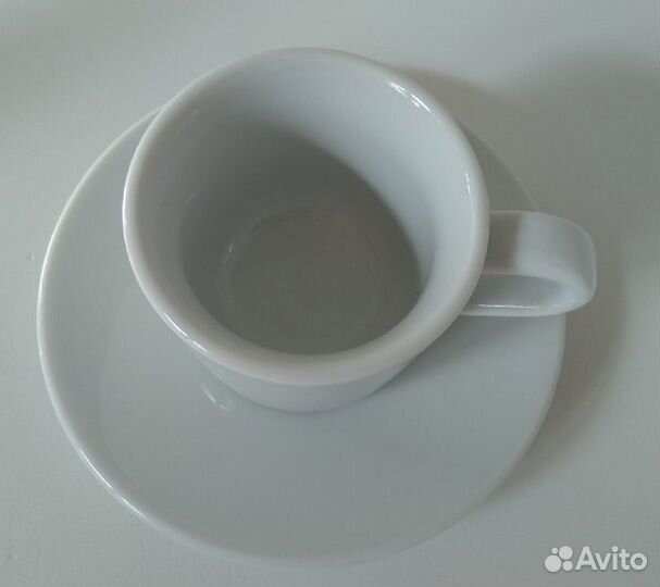 Чашка для кофе эспрессо 60 мл с блюдцем, Икеа