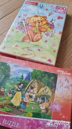 Пазлы новые 500 деталей