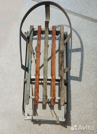 Детские зимние санки