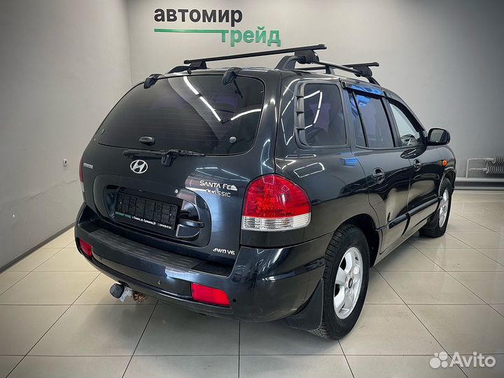 Hyundai Santa Fe 2.7 AT, 2007, 196 600 км