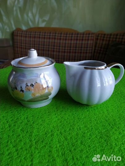 Молочник и сахарница СССР