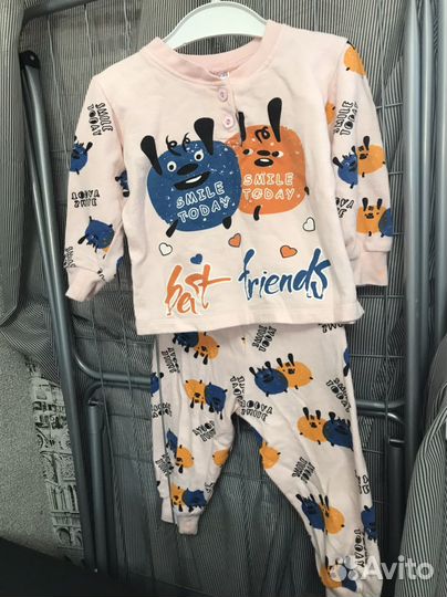 Детская одежда на девочку пакетом размер 80-86