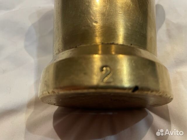 Ступка ступа антиквариат цилин. формы Бронза 19век