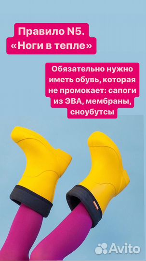 Сапоги демисезонные