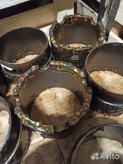 Буровые коронки кту-2 132, 112 мм твердосплавные