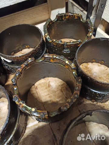 Буровые коронки кту-2 132, 112 мм твердосплавные