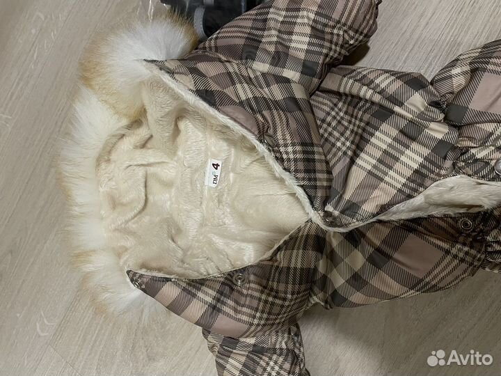 Зимний комбинезон для маленькой собаки