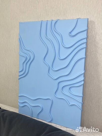 Интерьерная картина текстурная