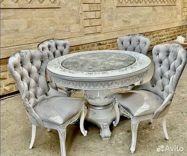 Столы и Стулья из Массива Дерева Новое v127