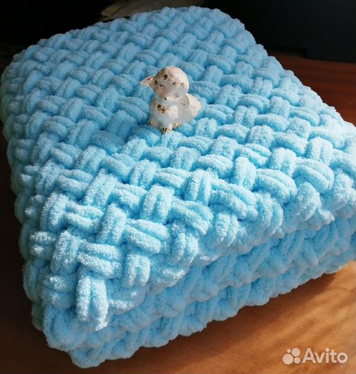 Плед детский плюшевый