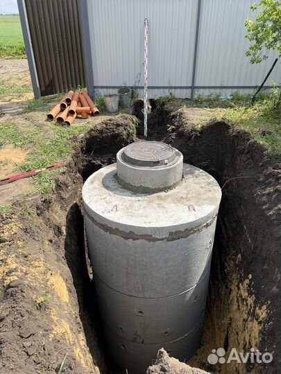 Септик под ключ, Канализация, Водопровод, Кессон