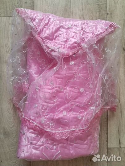 Конверт-одеяло на выписку зима