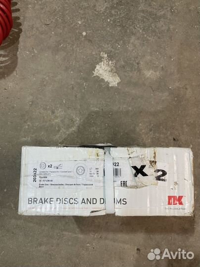 Тормозные диски на i40 передние 203422nk