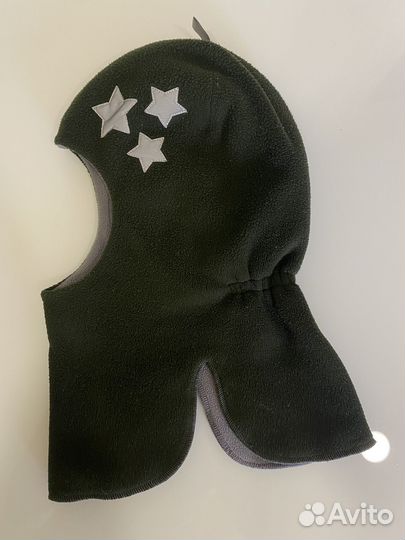 Шапка шлем на мальчика зимний