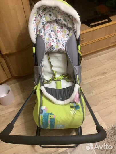 Санки коляска ника