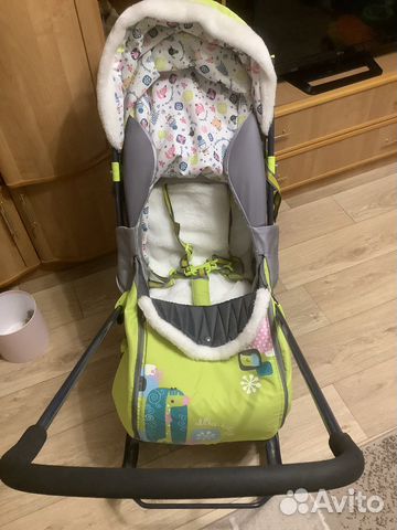 Санки коляска ника