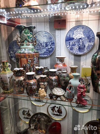 Вазы.япония.старый китай.винтаж