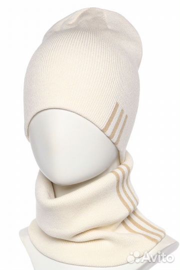 Комплект шапка и шарф снуд