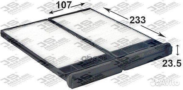 Фильтр салона JS Asakashi 196 LF541M, SQ1121