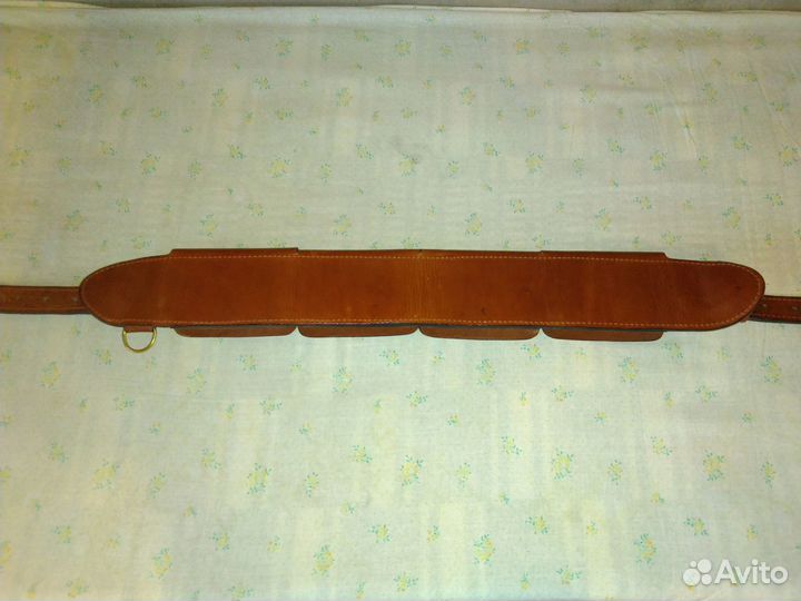 Патронташ кожаный