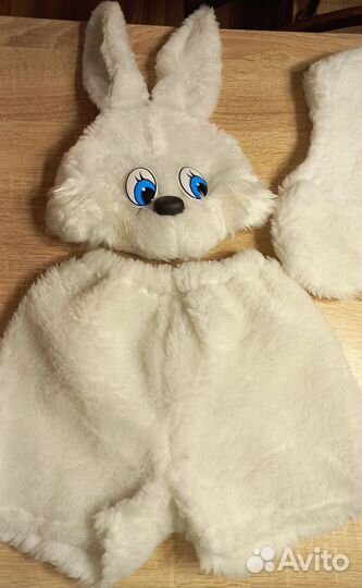 Новогодний костюм зайчик 110